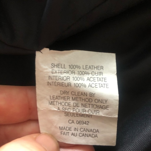 Vintage Black Leather Buttery Soft Blazer Jacket Medium - Picture 8 of 10